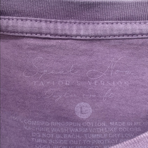 Taylor Swift Speak Now Taylor’s Version Purple Short Sleeve Tee Shirt Size Large - Picture 3 of 6